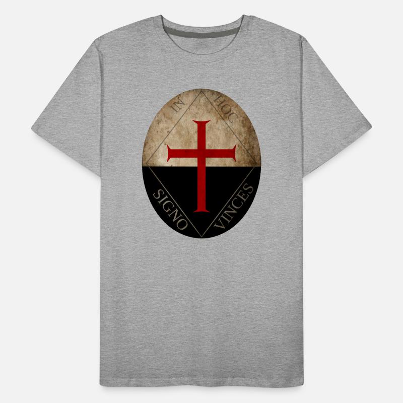 Tempelritter Männer Premium Bio T-Shirt