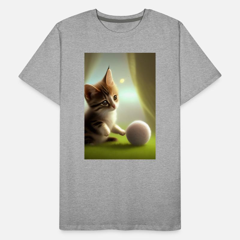 Bébé chat T-shirt bio Premium Homme
