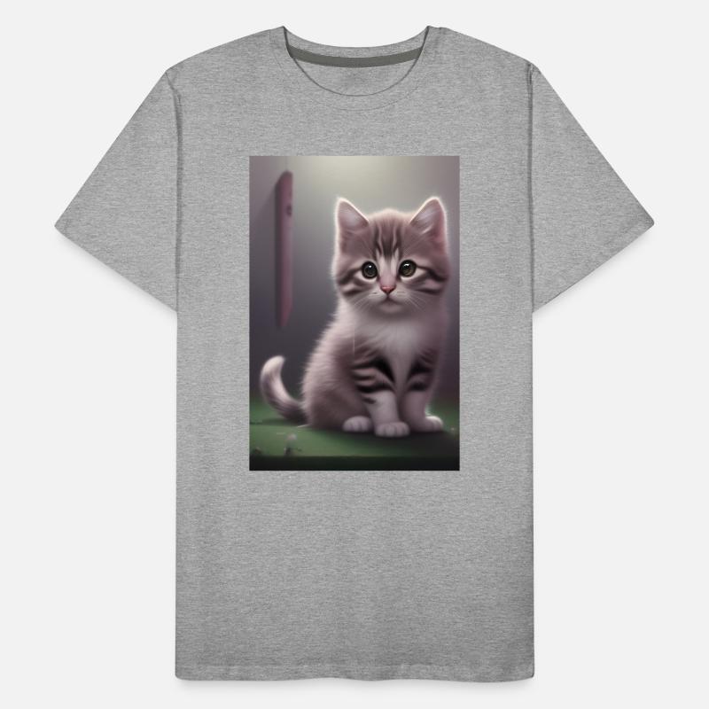 Bébé chat T-shirt bio Premium Homme