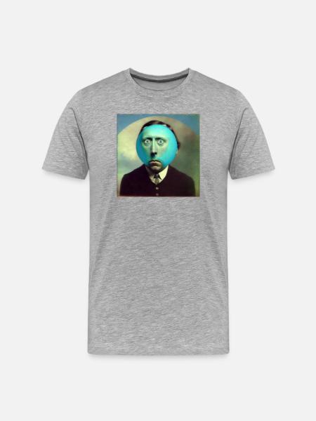 Surreal 02 - Men's Premium Organic T-Shirt - heather grey