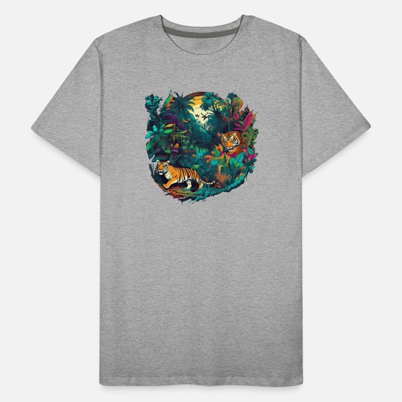 Jungle Men's Premium Organic T-Shirt