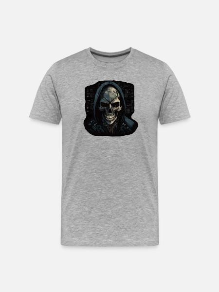 Hacker - T-shirt bio Premium Homme - gris chiné