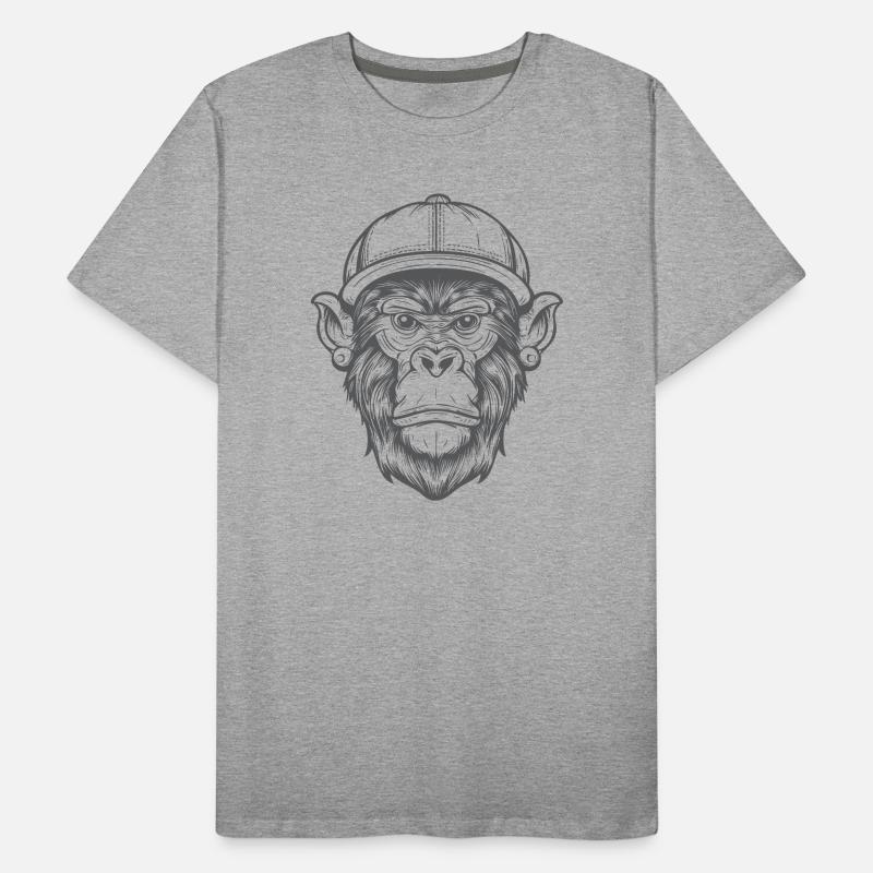 Funky Monkey Men's Premium Organic T-Shirt