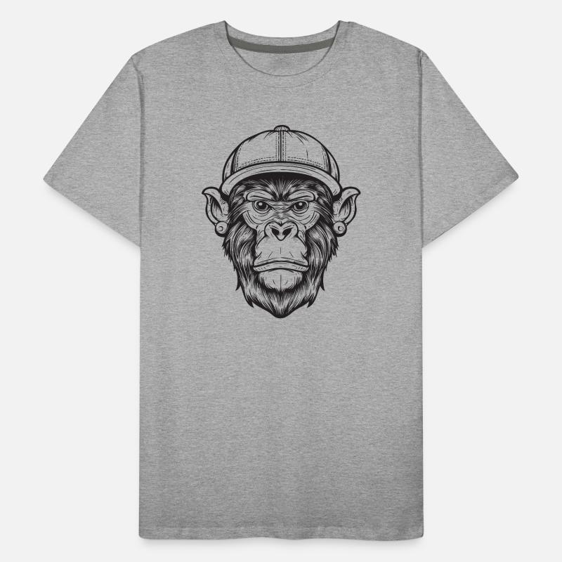 Funky Monkey Men's Premium Organic T-Shirt