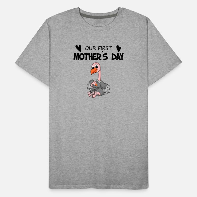 Muttertag - erster Muttertag Geschenk Männer Premium Bio T-Shirt