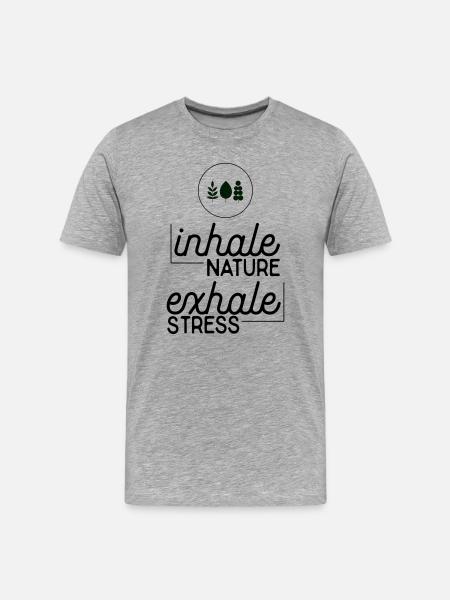 Environmental protection - Men's Premium Organic T-Shirt - heather grey