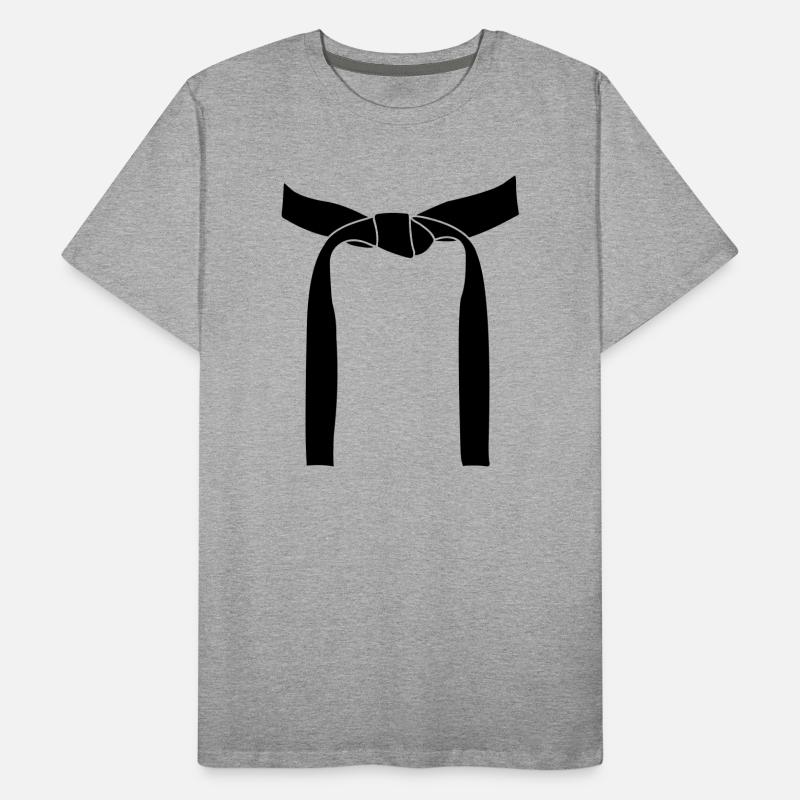 Kampfsportband oder Obi Männer Premium Bio T-Shirt