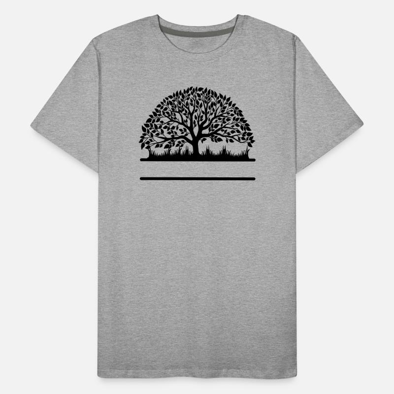 Tree banner Men's Premium Organic T-Shirt