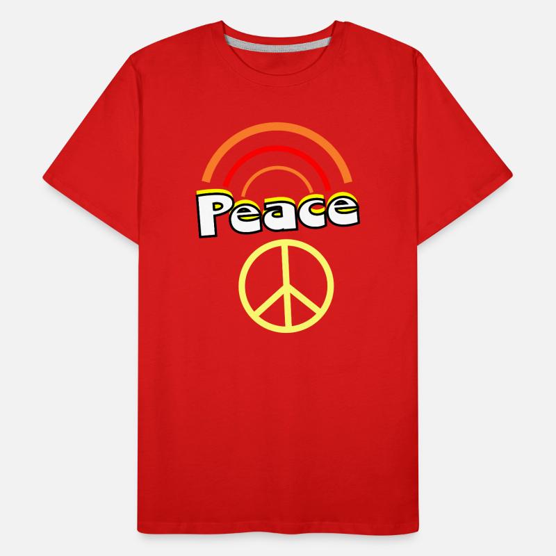 70s Pattern Men's Premium Organic T-Shirt