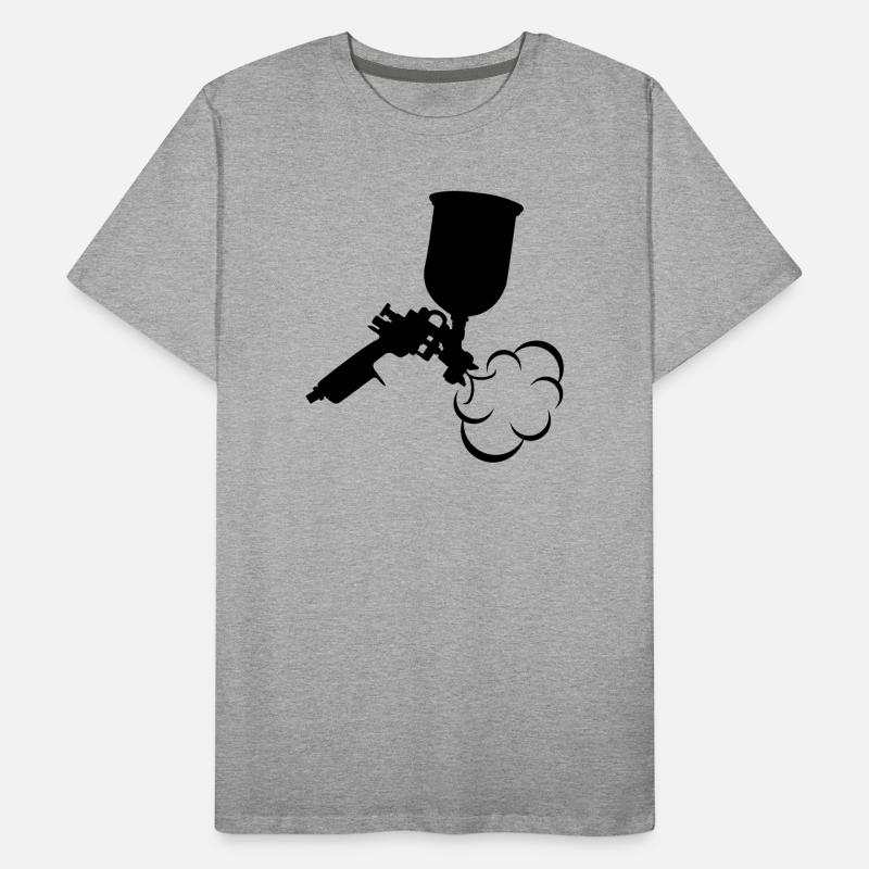 Spraying insulation Men's Premium Organic T-Shirt