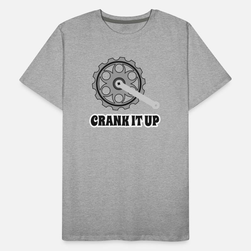 Accélérer le rythme du hêtre dans le gaz de planche plus rapide T-shirt bio Premium Homme