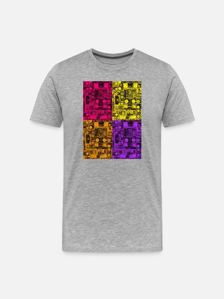 Music forever! - Men's Premium Organic T-Shirt - heather grey