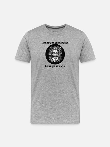 Mechanical Engineer - Men's Premium Organic T-Shirt - heather grey