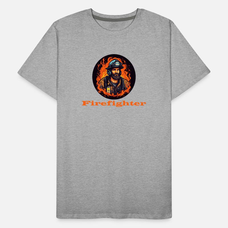 Firefighter Men's Premium Organic T-Shirt
