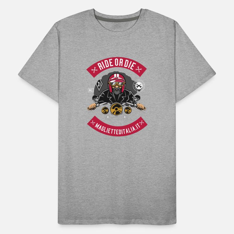 Reiten oder sterben Männer Premium Bio T-Shirt