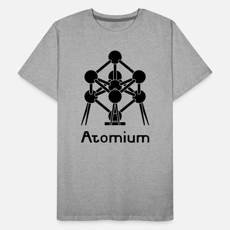 Atomium Männer Premium Bio T-Shirt