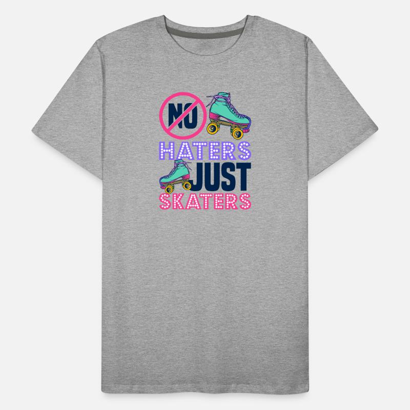 Rollschuh Design Männer Premium Bio T-Shirt