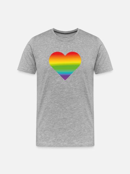 Equality - Men's Premium Organic T-Shirt - heather grey