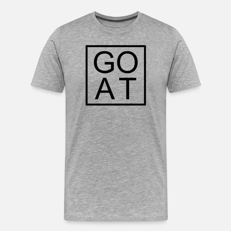 GOAT - T-shirt bio Premium Homme - gris chiné