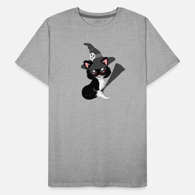 Kätzchen, hexen Design, Mädchen Männer Premium Bio T-Shirt