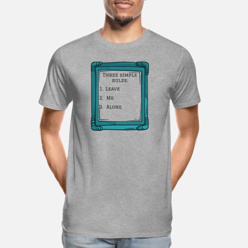 Three simple rules Männer Premium Bio T-Shirt