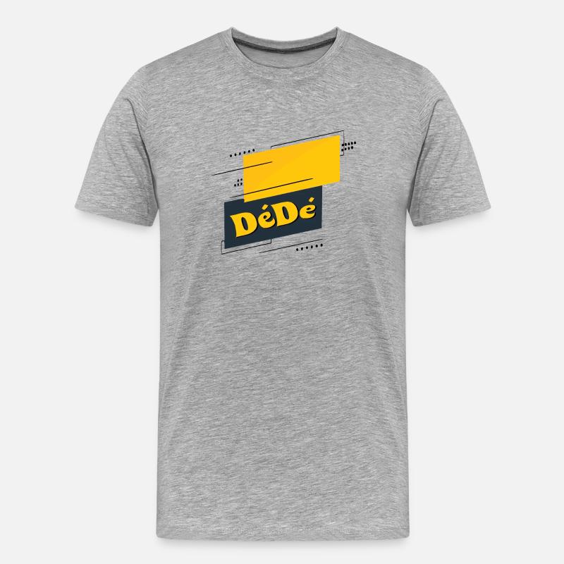 Dédé - T-shirt bio Premium Homme - gris chiné