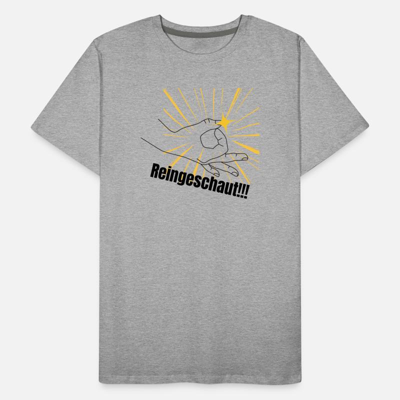 Poing de force dans l’auréole T-shirt bio Premium Homme