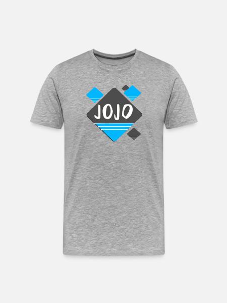 Jojo - Men's Premium Organic T-Shirt - heather grey