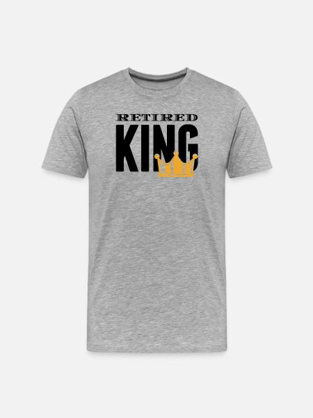 Pensioner Retirement Retirement Statement - Men's Premium Organic T-Shirt - heather grey