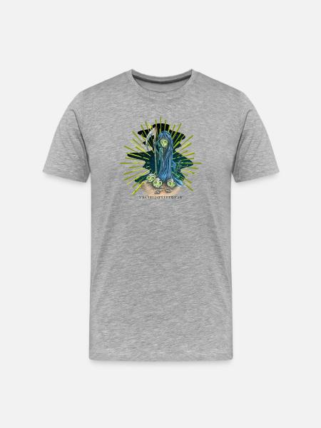 Mort - T-shirt bio Premium Homme - gris chiné
