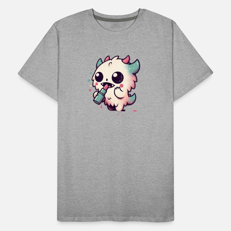 Makeup and Monsters Men's Premium Organic T-Shirt