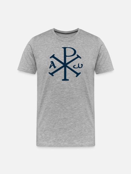 Pax Romana - Men's Premium Organic T-Shirt - heather grey