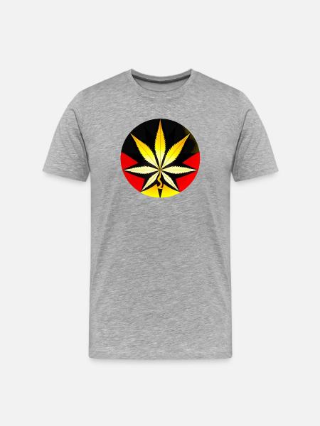 Green Wave 2024 - Men's Premium Organic T-Shirt - heather grey
