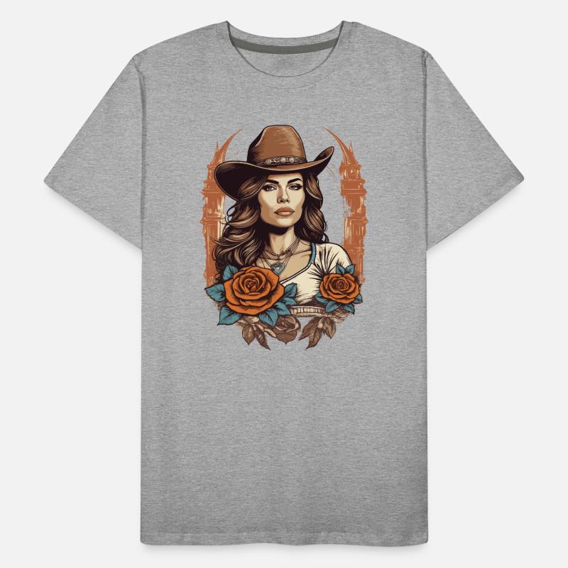 Fille de l’Ouest T-shirt bio Premium Homme