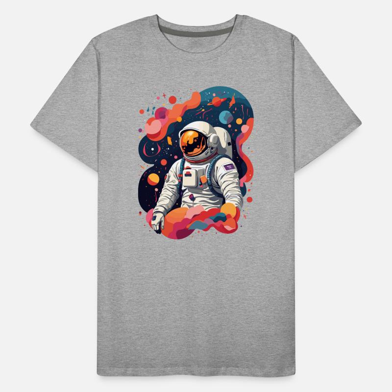 Astronaute T-shirt bio Premium Homme