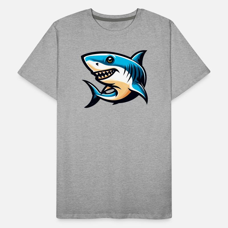 Requin blanc T-shirt bio Premium Homme