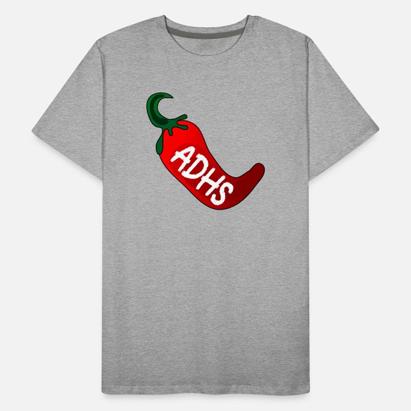 ADHS CHILISCHOTE Männer Premium Bio T-Shirt
