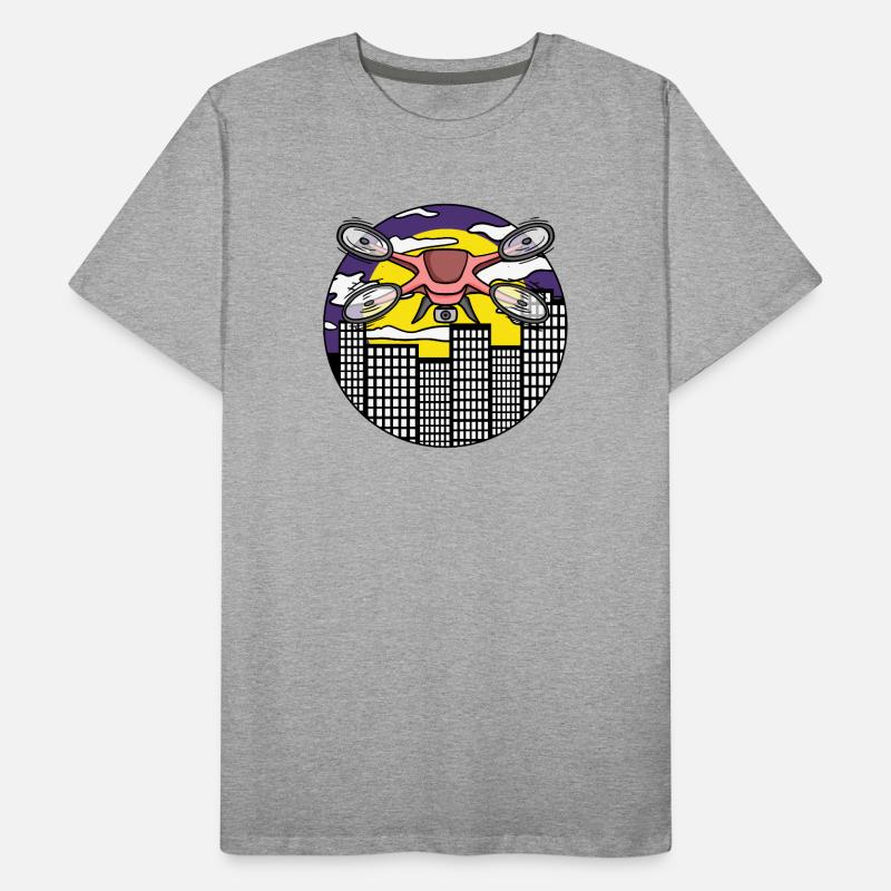 Drone Drone Drones T-shirt bio Premium Homme