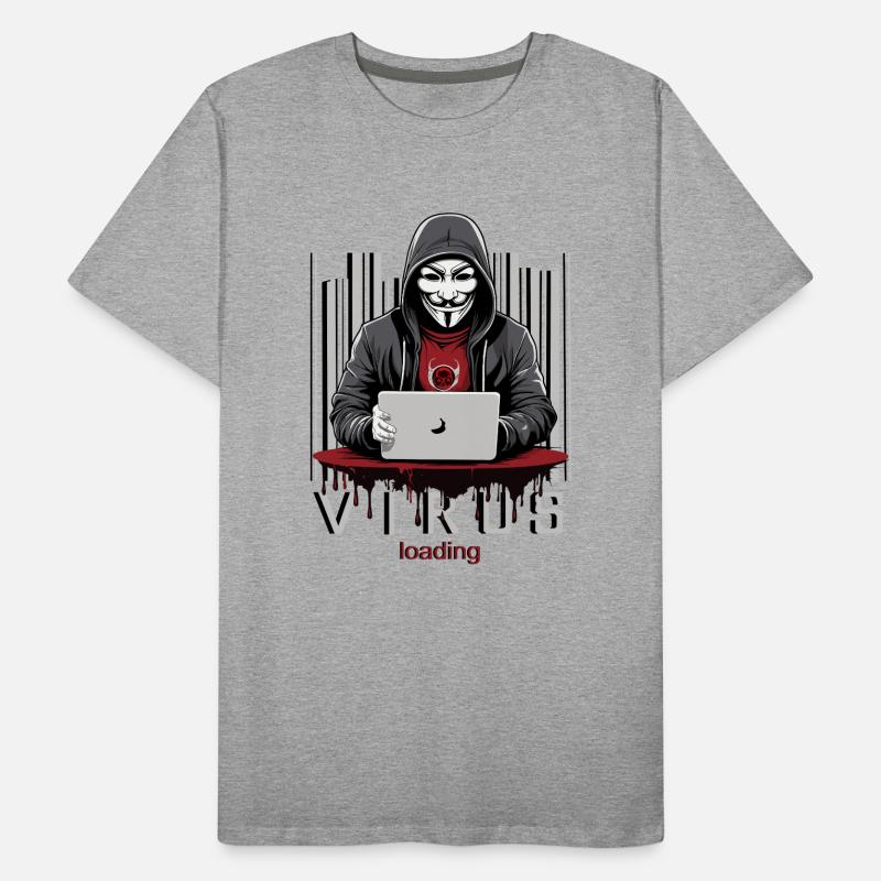 Anonymous Hacker Männer Premium Bio T-Shirt