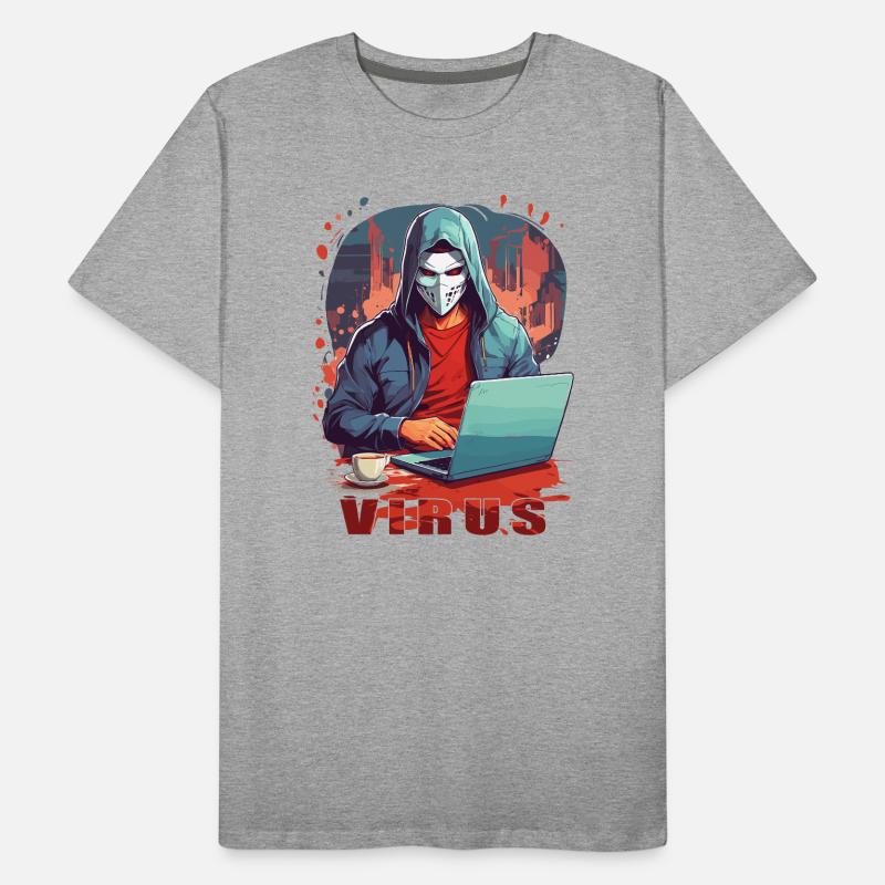 Anonymous Hacker Männer Premium Bio T-Shirt