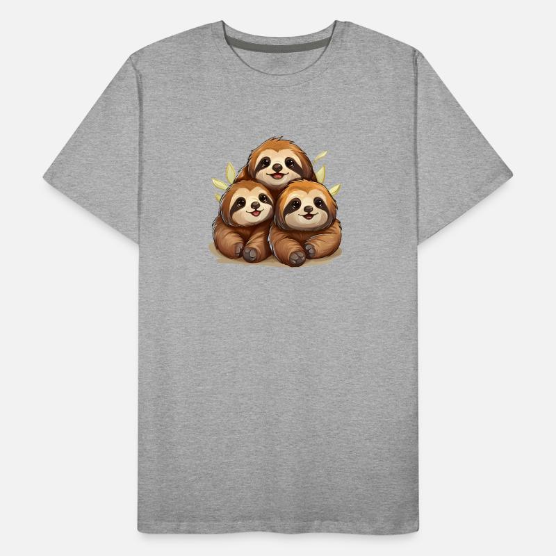 sloth squad Männer Premium Bio T-Shirt