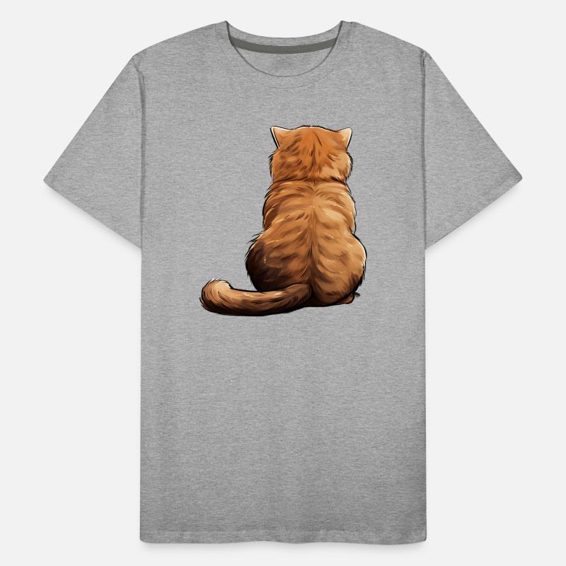 Scottish Fold Men's Premium Organic T-Shirt
