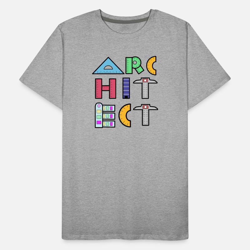 Architecte Dire Profession Gagner De L’argent Carrière Emploi T-shirt bio Premium Homme