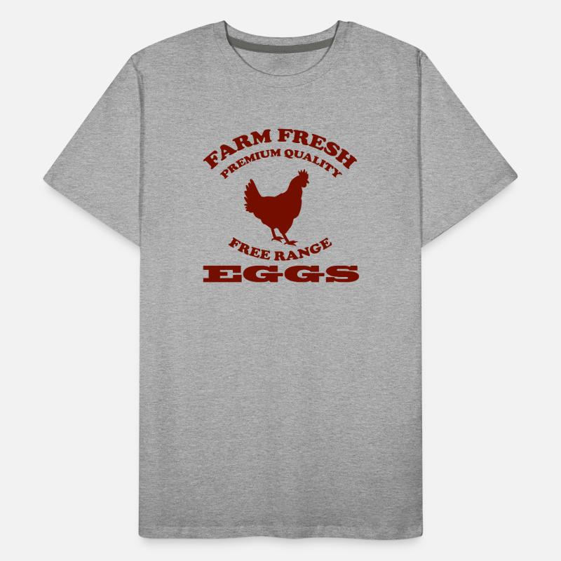 OEUF T-shirt bio Premium Homme