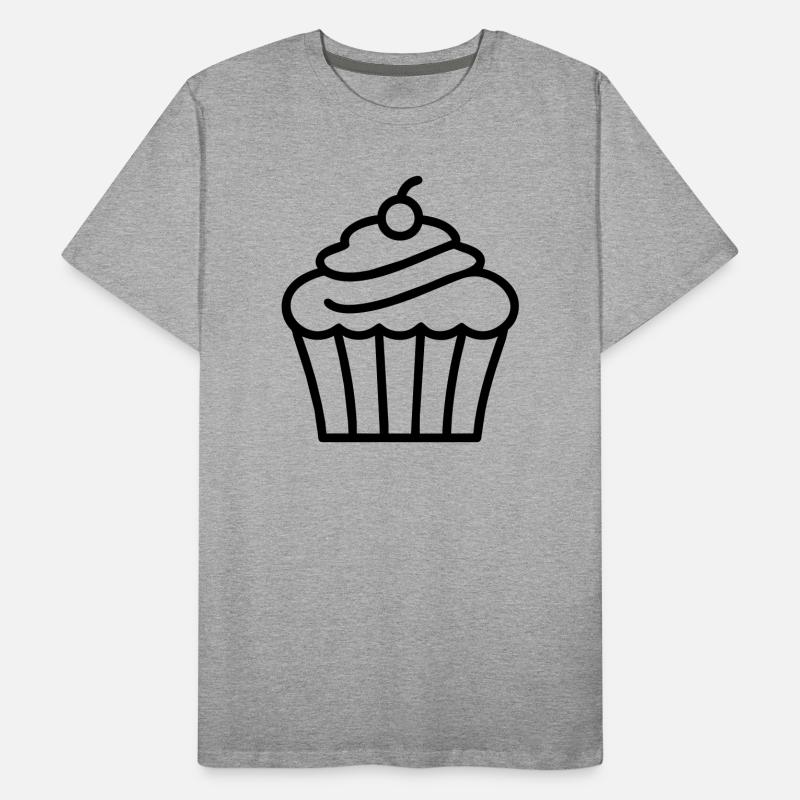 Cupcake T-shirt bio Premium Homme