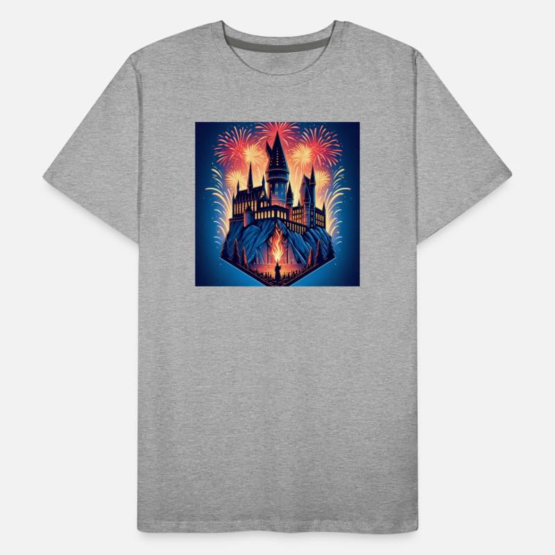 Magic Castle 3 Men's Premium Organic T-Shirt