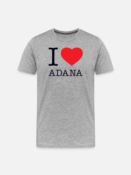J’ADORE ADANA - T-shirt bio Premium Homme - gris chiné
