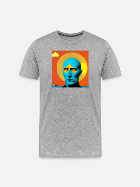 Surreal 08 - Men's Premium Organic T-Shirt - heather grey