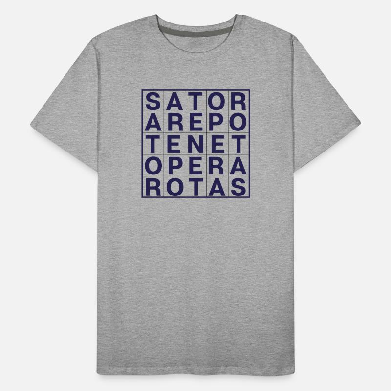 Sator-Rotas T-shirt bio Premium Homme