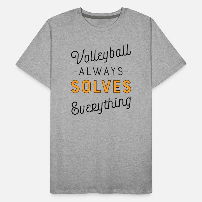 Volley-ball T-shirt bio Premium Homme